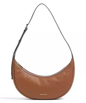 Сумка через плечо Avra из мелкозернистой яловой кожи. Michael Kors, коричневый