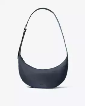 Сумка через плечо Avra с силуэтом полумесяца Michael Michael Kors, тёмно-синий