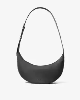 Сумка через плечо Avra с силуэтом полумесяца Michael Michael Kors, черный