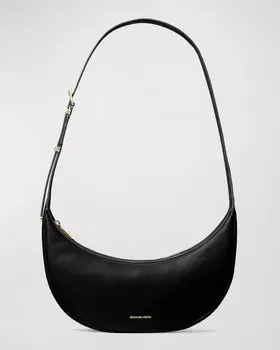 Сумка через плечо Avra среднего размера с ремешком MICHAEL Michael Kors, цвет Black