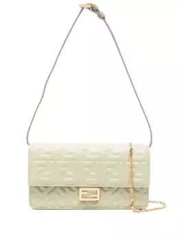 Сумка через плечо Baguette FENDI, зеленый