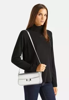 Сумка через плечо BAGUETTE United Colors of Benetton, черный металлик