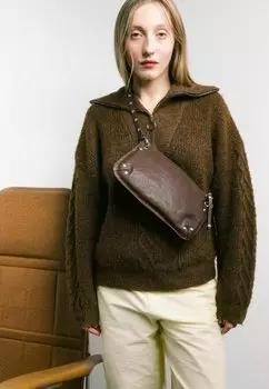 Сумка через плечо BALAGAN, коричневый