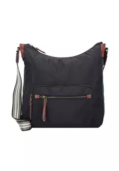 Сумка через плечо Bari 30 см camel active, черный