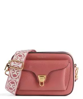 Сумка через плечо Beat Soft Ribbon из зерненой кожи le Coccinelle, розовый