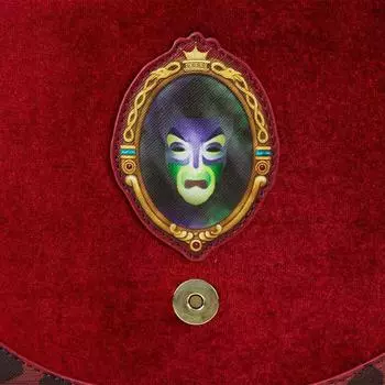 Сумка через плечо Белоснежка Злая Королева Трон новая Официальная Красная Дисней Loungefly, красный