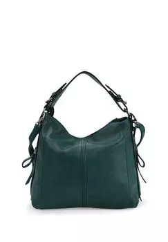 Сумка через плечо BELVA с боковыми отделениями на молнии HARPA, цвет Skylight Blue