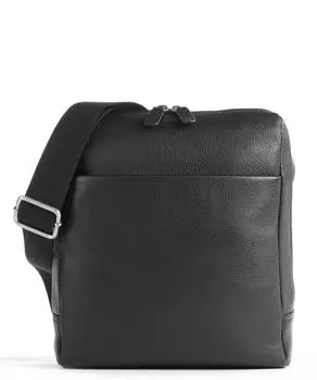 Сумка через плечо Berlin из зернистой яловой кожи. Leonhard Heyden, черный