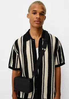 Сумка через плечо Bershka, черный