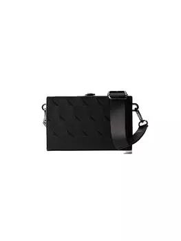 Сумка через плечо Bershka, черный