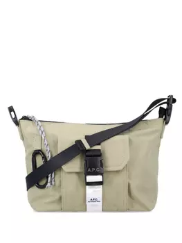 Сумка через плечо Besace Treck A.P.C., нейтральный