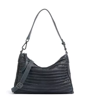 Сумка через плечо bestseller из зерненой кожи с рифленым принтом Fredsbruder, синий