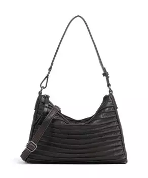 Сумка через плечо bestseller из зерненой кожи с рифленым принтом Fredsbruder, коричневый