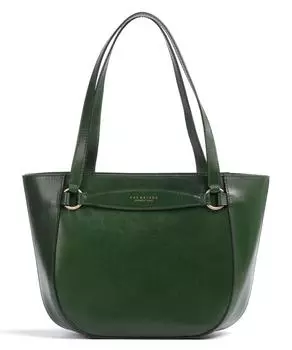 Сумка через плечо Bettina из гладкой яловой кожи. The Bridge, зеленый