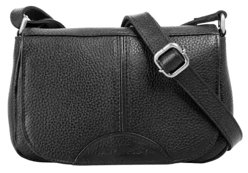Сумка через плечо Betty Barclay, натуральная кожа, черный