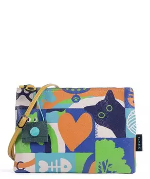 Сумка через плечо beyonce с поп-принтом из зерненой телячьей кожи Gabs, мультиколор