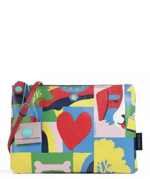 Сумка через плечо beyonce с поп-принтом из зерненой телячьей кожи Gabs, мультиколор