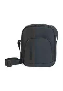 Сумка через плечо Bi2Go, эмблема, кулон, однотонная Samsonite, цвет Deep Blue