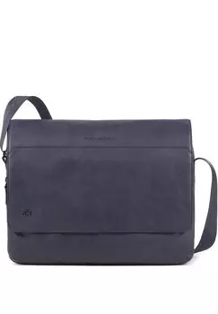 Сумка через плечо Black Square Piquadro, синяя