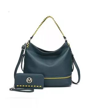 Сумка через плечо Blake 2шт с кошельком от Mia K Mkf Collection, желтый