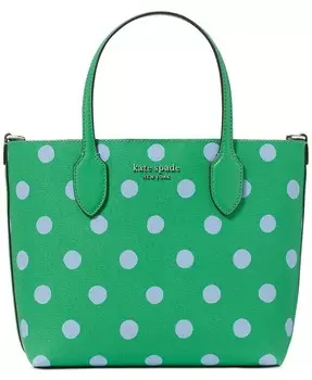 Сумка через плечо Bleecker Sunshine в горошек Kate Spade New York, зеленый