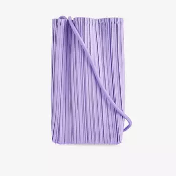 Сумка через плечо Bloom плетеная Pleats Please Issey Miyake, фиолетовый