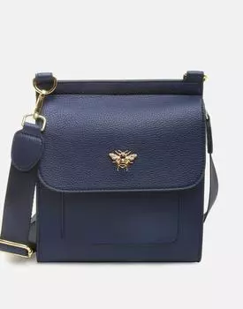 Сумка через плечо Bloomsbury Messenger ALICE WHEELER LONDON, темно-синий