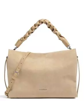 Сумка через плечо Boheme Suede из матовой яловой кожи Coccinelle, бежевый