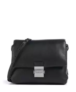 Сумка через плечо Bond Court из мелкозернистой яловой кожи Radley London, черный