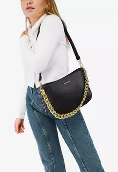 Сумка через плечо Bosanova с цепочкой, черный