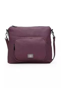 Сумка через плечо Bosanova с логотипом, бордовый