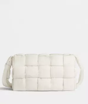 Сумка через плечо Bottega Veneta, белый