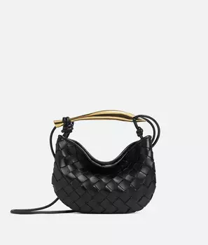 Сумка через плечо Bottega Veneta, черный