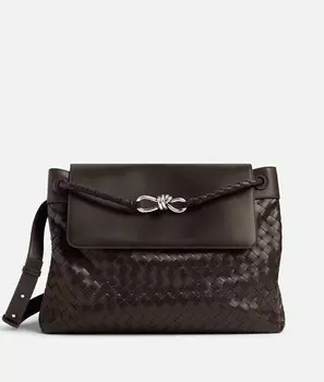 Сумка через плечо Bottega Veneta, карамельный
