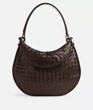 Сумка через плечо Bottega Veneta, карамельный