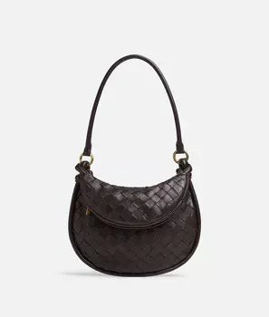 Сумка через плечо Bottega Veneta, карамельный