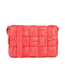 Сумка через плечо Bottega Veneta, коралл