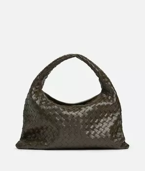 Сумка через плечо Bottega Veneta, нейтральный/серо-зеленый