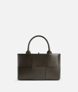 Сумка через плечо Bottega Veneta, нейтральный/серо-зеленый
