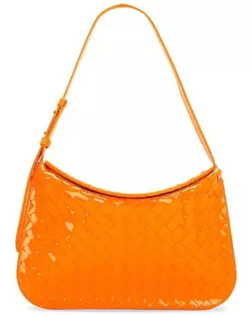 Сумка через плечо Bottega Veneta Small Metal Loops, цвет Tangerine & Gold