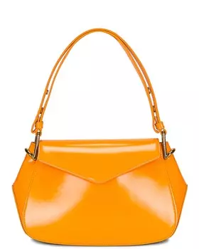Сумка через плечо Bottega Veneta V Ring Crossbody, цвет Tangerine & Gold