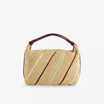 Сумка через плечо Bottega Veneta, золотой / бордовый