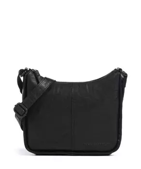 Сумка через плечо bronco evie из зерненой кожи Spikes & Sparrow, черный