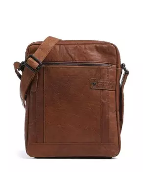 Сумка через плечо bronco jayed 13 дюймов из зерненой кожи Spikes & Sparrow, коричневый