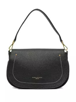 Сумка через плечо Brooke из шагреневой кожи изогнутой формы GIANNI CHIARINI, черный