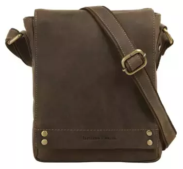 Сумка через плечо Bruno Banani, натуральная кожа, коричневый