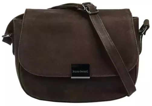 Сумка через плечо Bruno Banani, натуральная кожа, коричневый