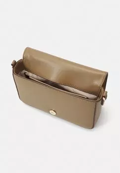 Сумка через плечо BRYANT AVE FLAP DKNY, серо-коричневый