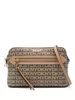 Сумка через плечо Bryant с логотипом DKNY, коричневый