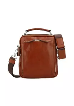 Сумка через плечо Buddy кожаная 23 см PICARD, цвет Cognac